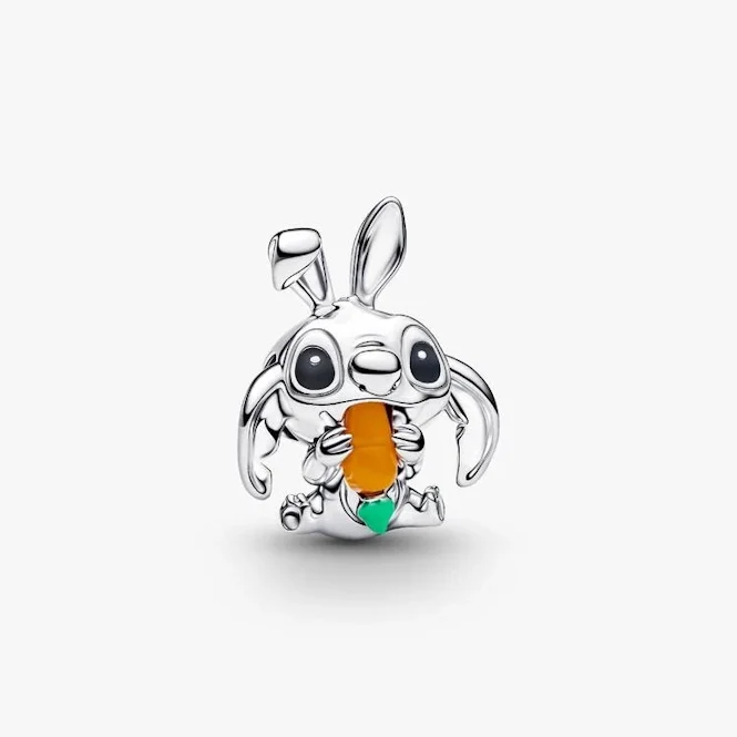 Disney Stitch Easter Bunny Charms