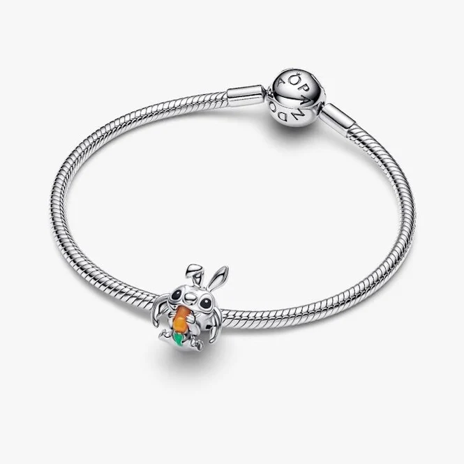 Disney Stitch Easter Bunny Charms