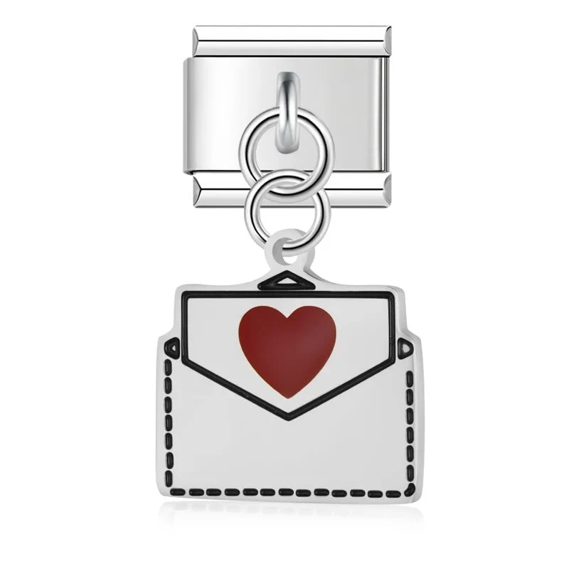 Liebesbrief Silber Anhänger