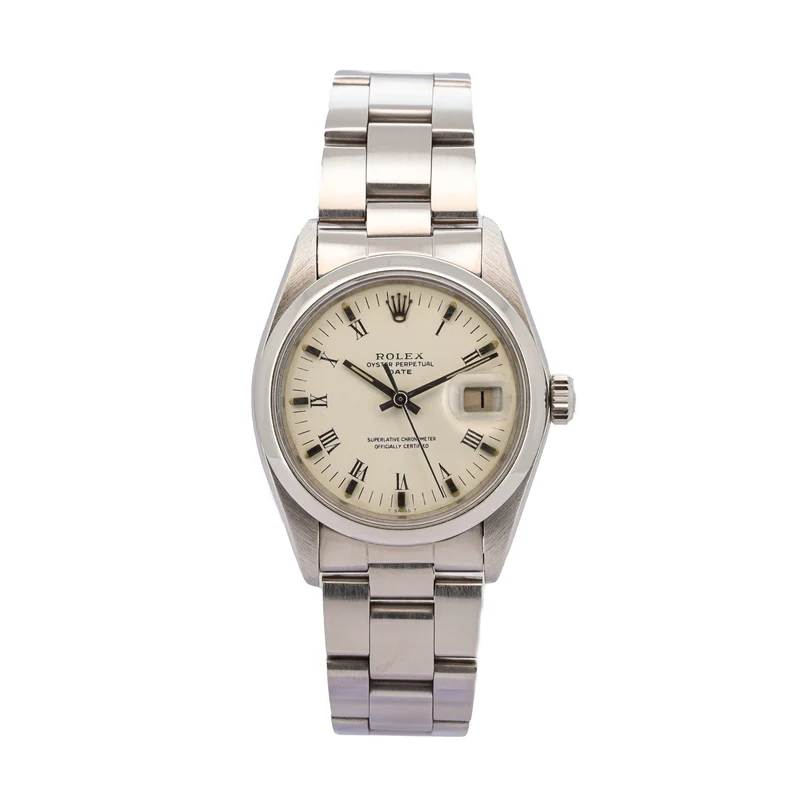 Rolex Oyster Perpetual Date Edelstahl 34mm 1500