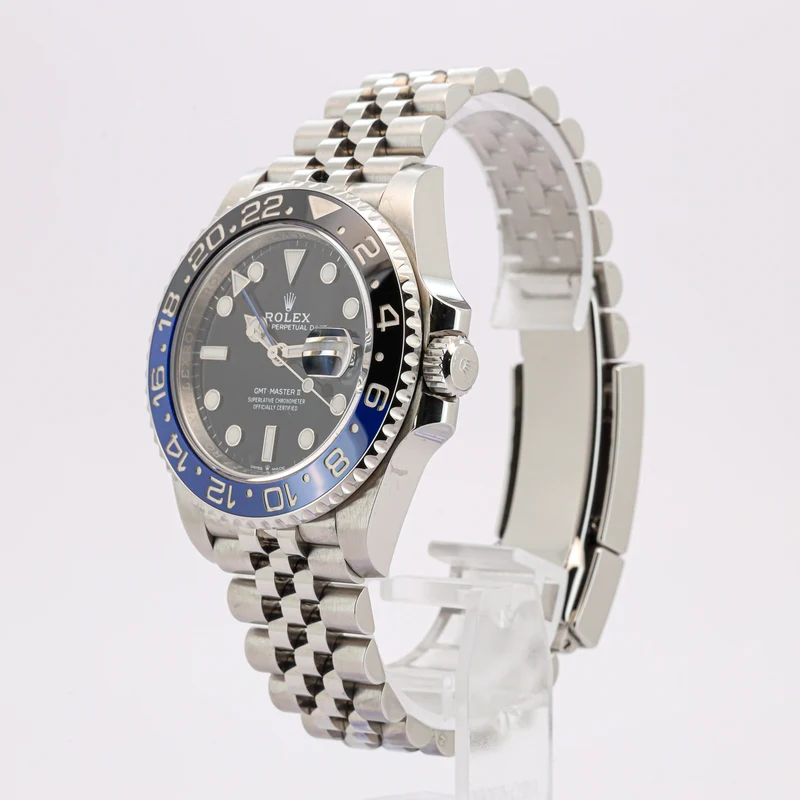 Rolex GMT-Master II 40mm Edelstahl Jubilee 126710BLNR Batgirl