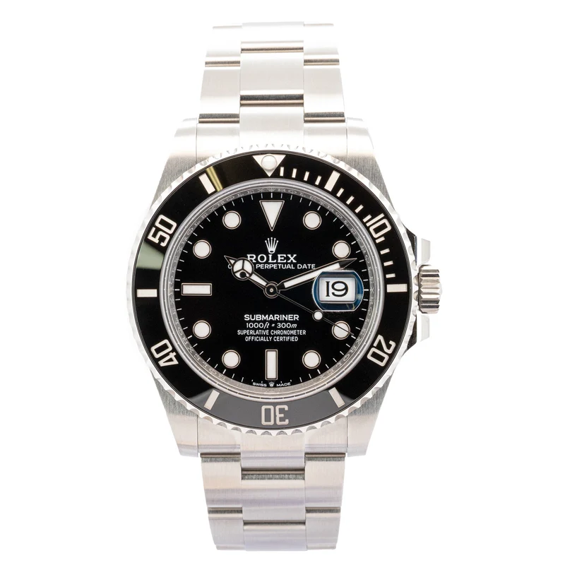 Rolex Submariner Date 41mm Edelstahl 126610LN UNGETRAGEN Teilverklebt NEW