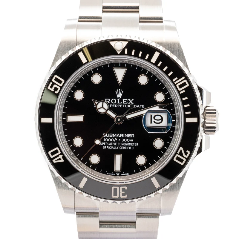 Rolex Submariner Date 41mm Edelstahl 126610LN UNGETRAGEN Teilverklebt NEW