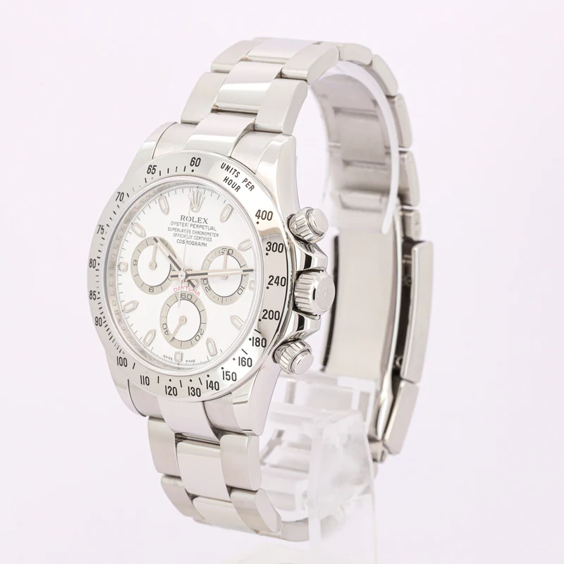 Rolex Daytona 116520 White Dial Full Set