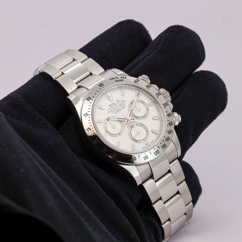 Rolex Daytona 116520 White Dial Full Set