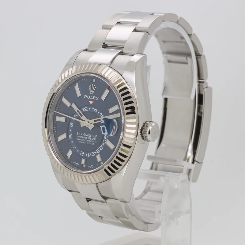 Rolex Sky-Dweller Oyster Blue Dial 326934 42mm Edelstahl