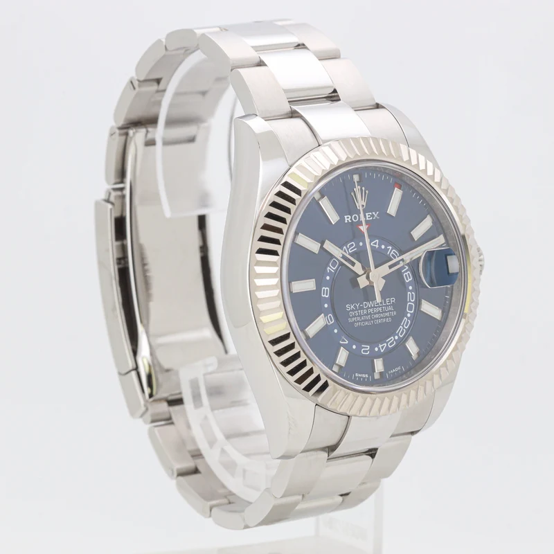 Rolex Sky-Dweller Oyster Blue Dial 326934 42mm Edelstahl