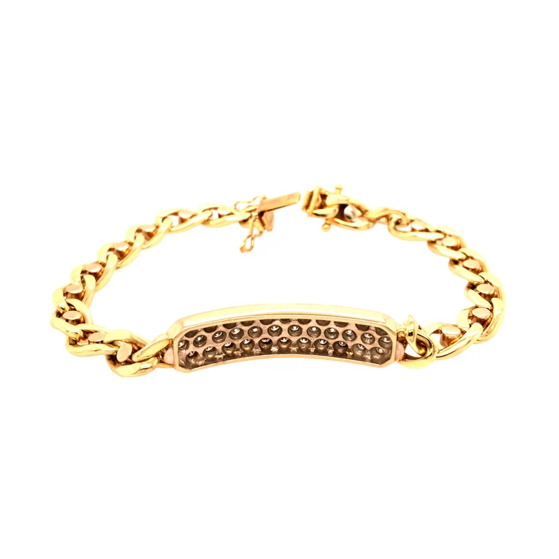 Armband Gelbgold 585 - 14 ct. mit Brillanten