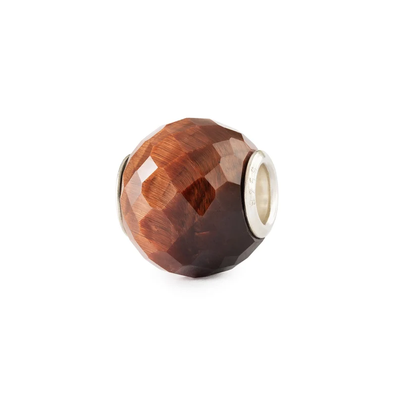 Facettiertes Rundes Rotes Tigerauge