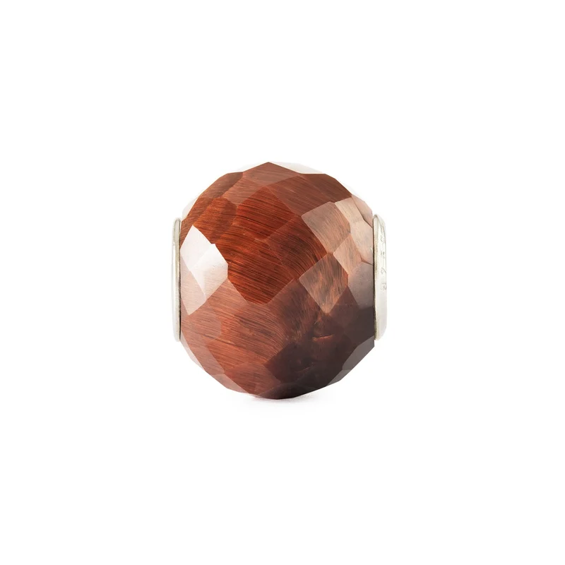 Facettiertes Rundes Rotes Tigerauge