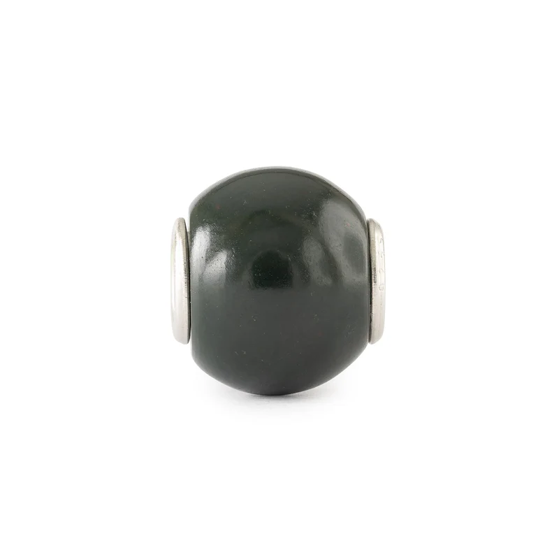 Runder Grüner Chalcedon