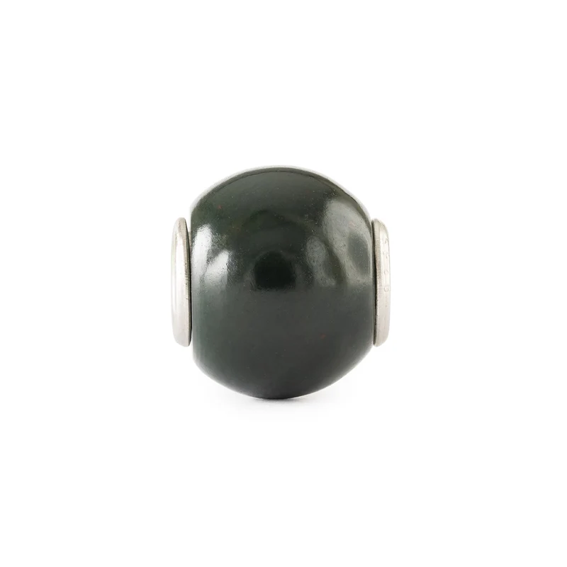 Runder Grüner Chalcedon
