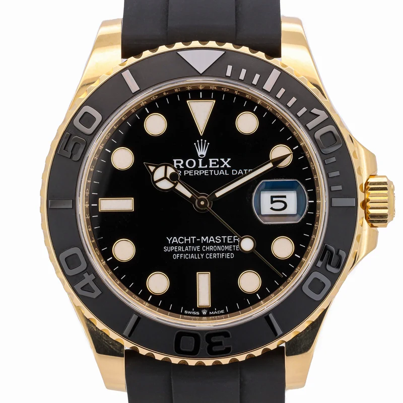 Rolex Yacht-Master 42 226658 Qysterflex Gelbgold 2023