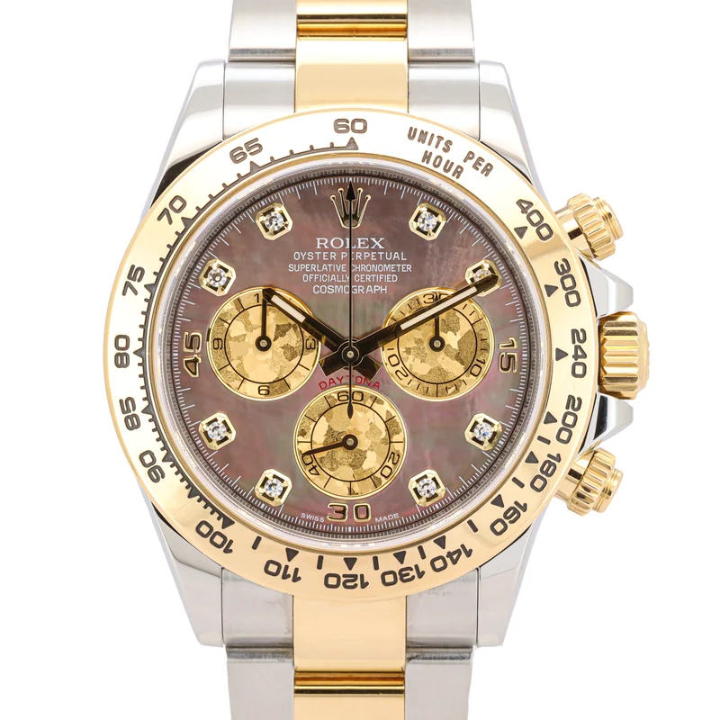 Rolex Daytona 116503 Mother Of Pearl Meteorite Diamond Dial