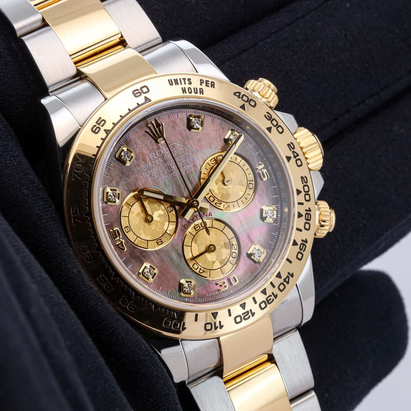 Rolex Daytona 116503 Mother Of Pearl Meteorite Diamond Dial