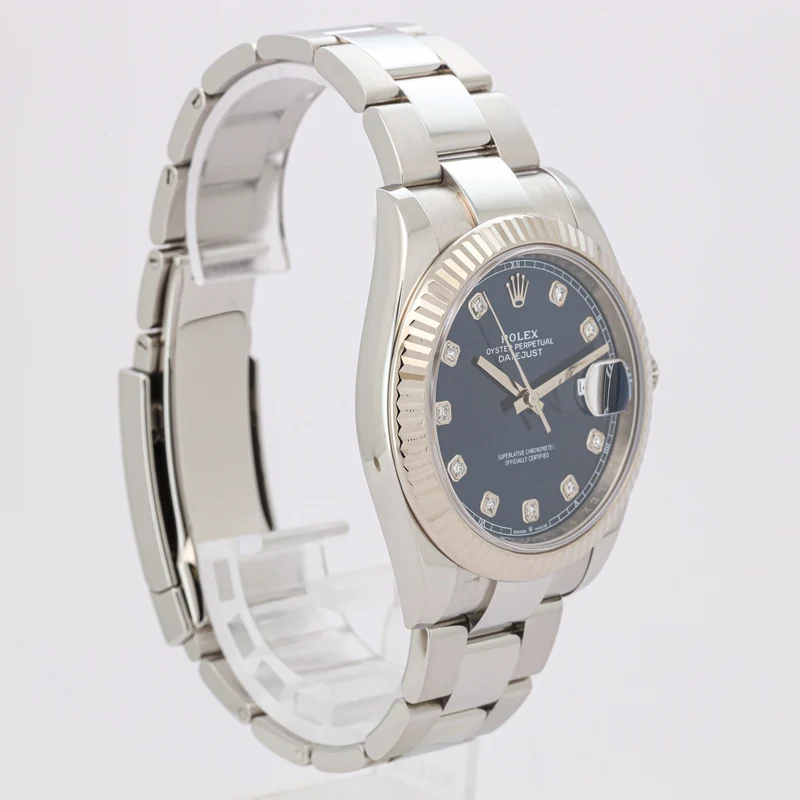 Rolex Datejust 41 126334 Blue Diamond Dial