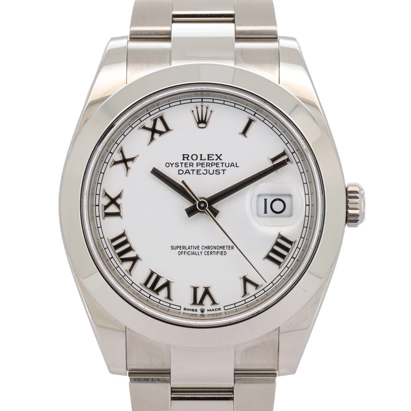 Rolex Datejust 41 126300 Romen Dial NEW