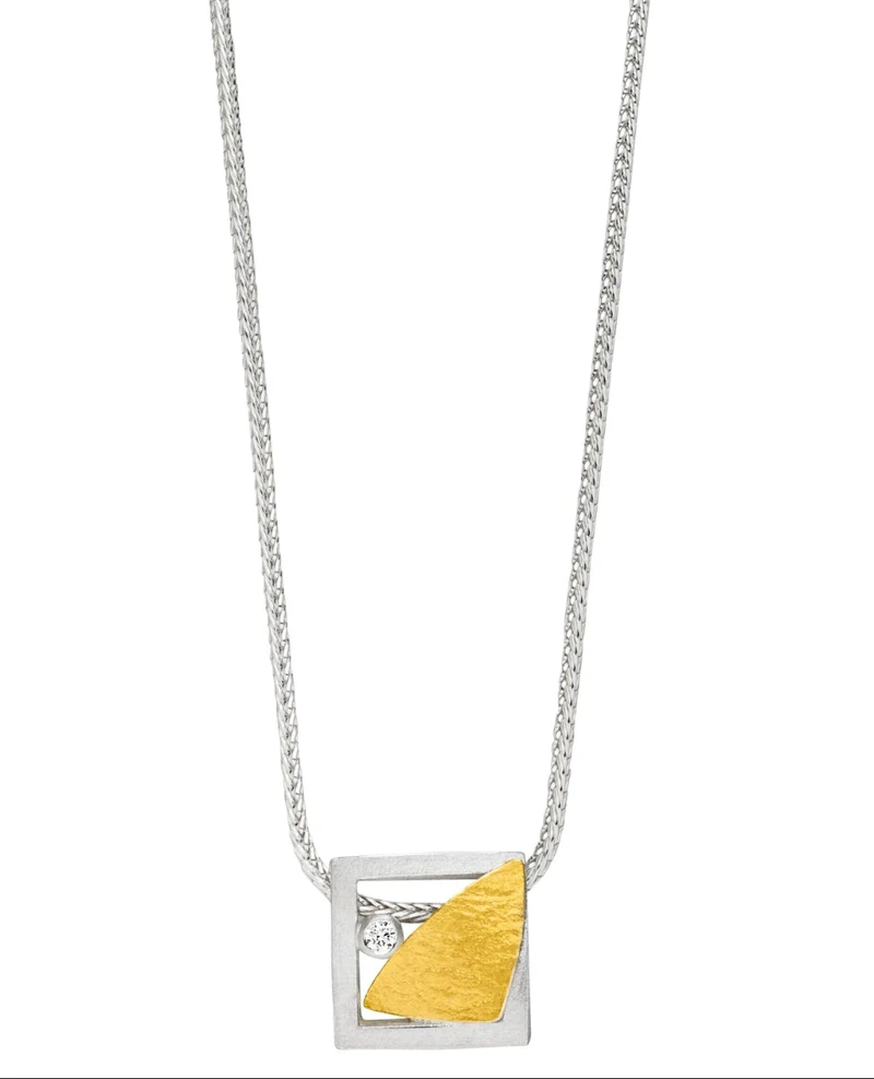 925er Silber Collier MANU K1497BR