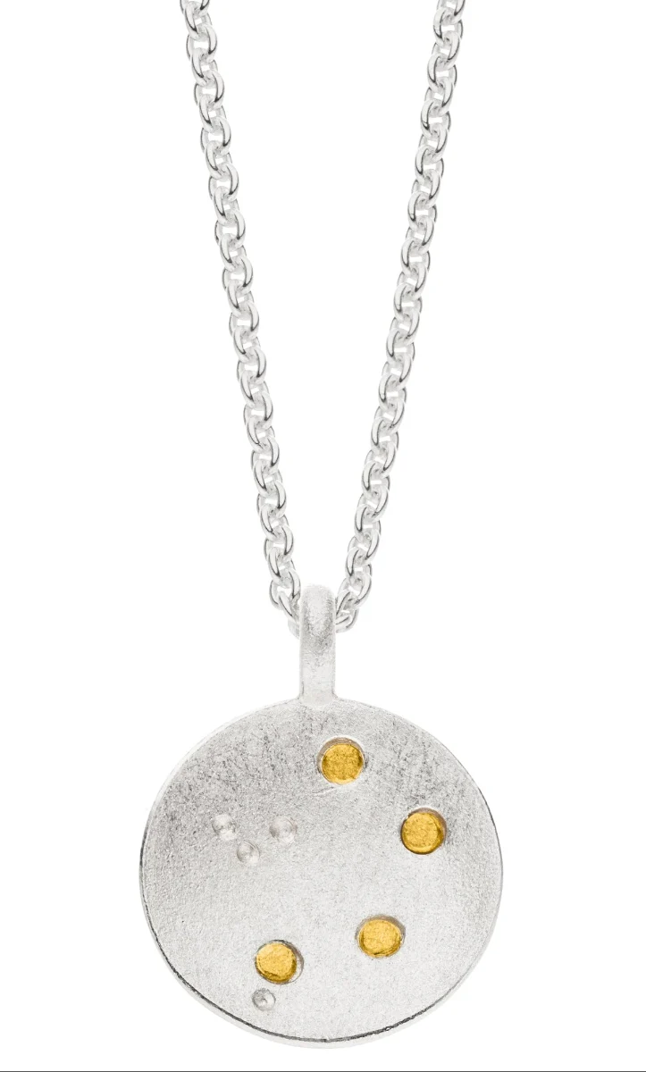 925er Silber Collier MANU Sternenschmuck - Waage KSKL9