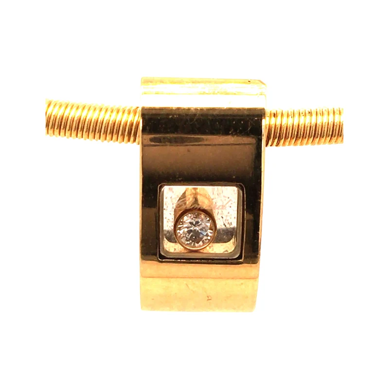 Chopard Kette mit Anhänger Gelbgold 750 - 18 ct. mit Brillant