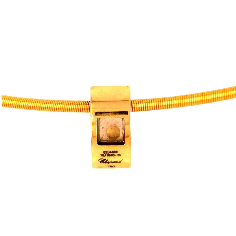 Chopard Kette mit Anhänger Gelbgold 750 - 18 ct. mit Brillant