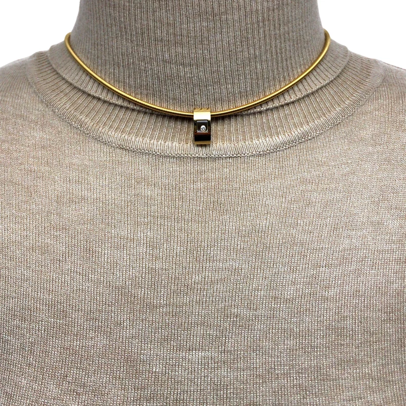 Chopard Kette mit Anhänger Gelbgold 750 - 18 ct. mit Brillant