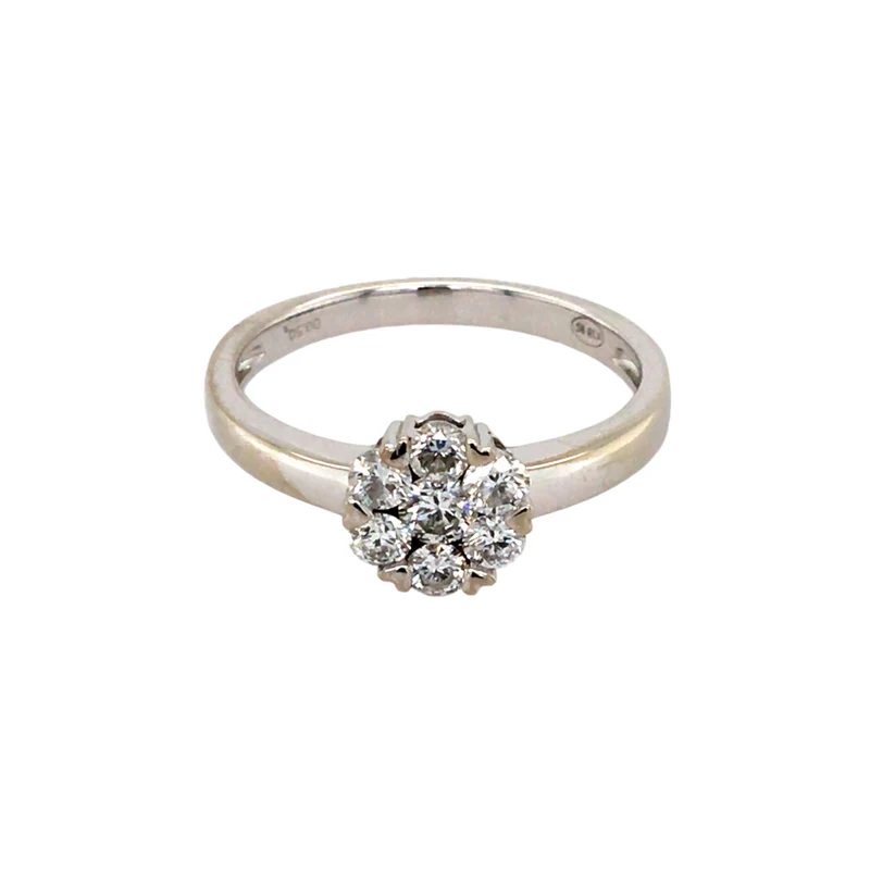 Ring Weißgold 750 - 18 ct. mit Brillanten