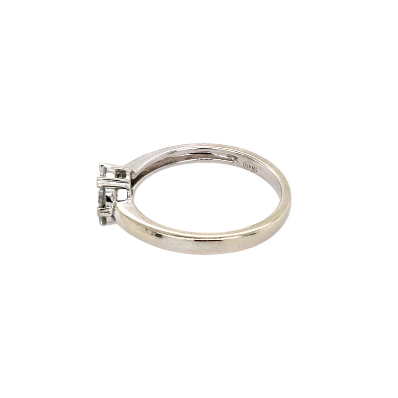 Ring Weißgold 750 - 18 ct. mit Brillanten
