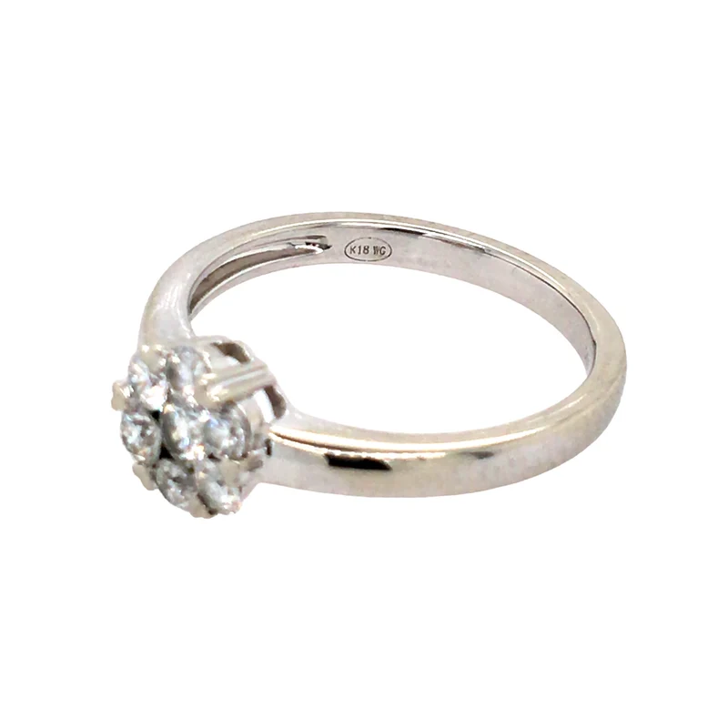 Ring Weißgold 750 - 18 ct. mit Brillanten
