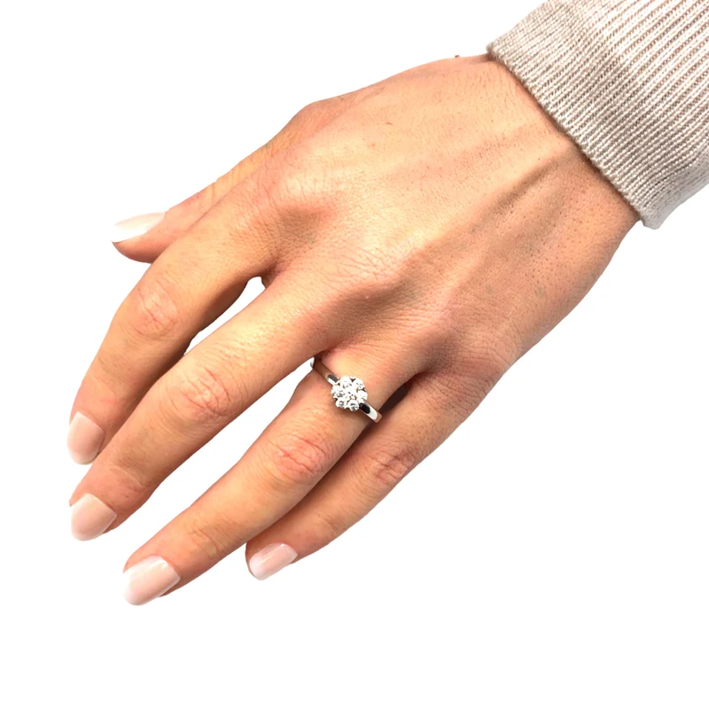 Ring Weißgold 750 - 18 ct. mit Brillanten