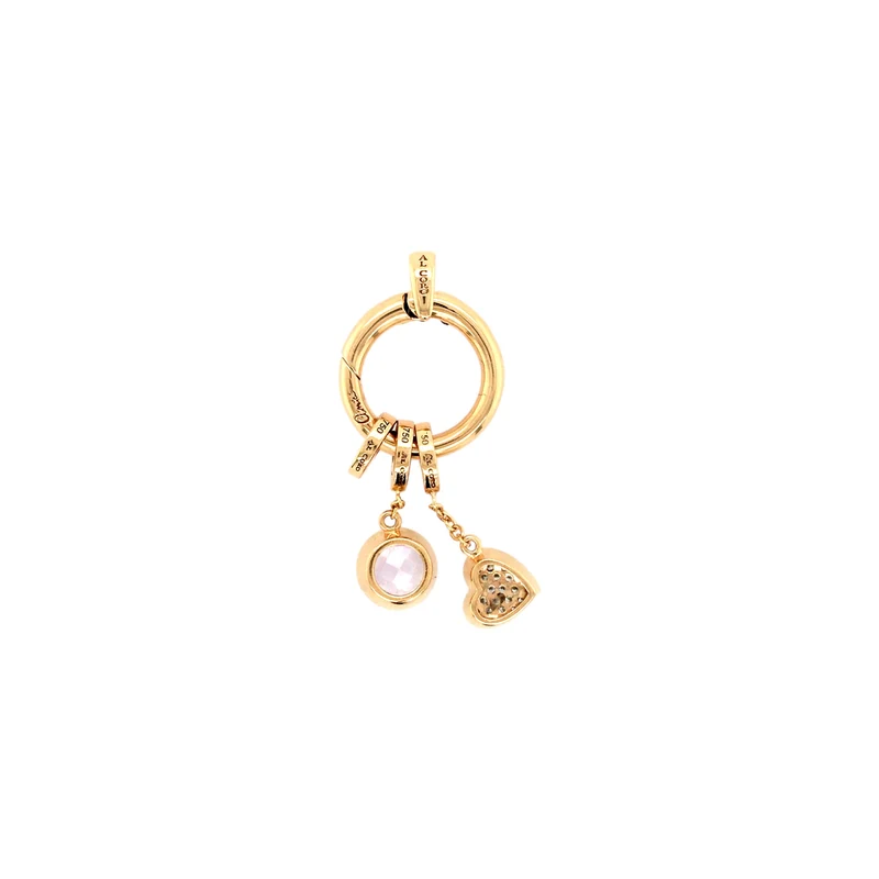Anhänger Roségold 750 - 18 ct. mit Amethyst & Brillanten