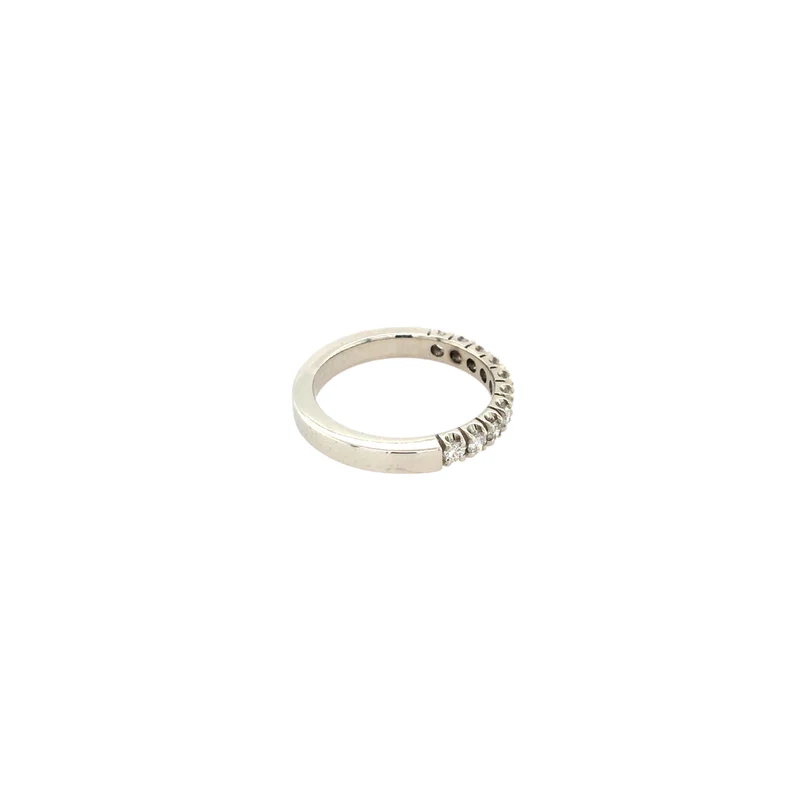 1/3 Eternity Ring Weißgold 750 - 18 ct. mit Brillanten