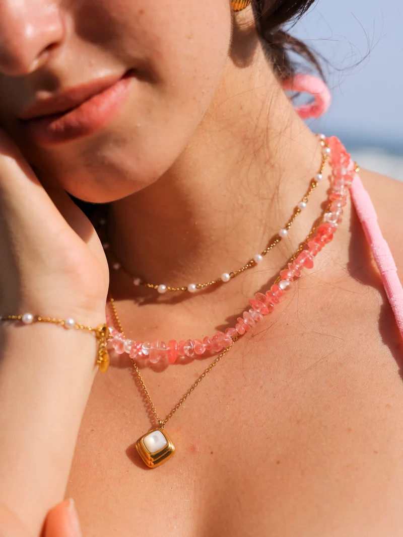 Peach Cocktail Kette