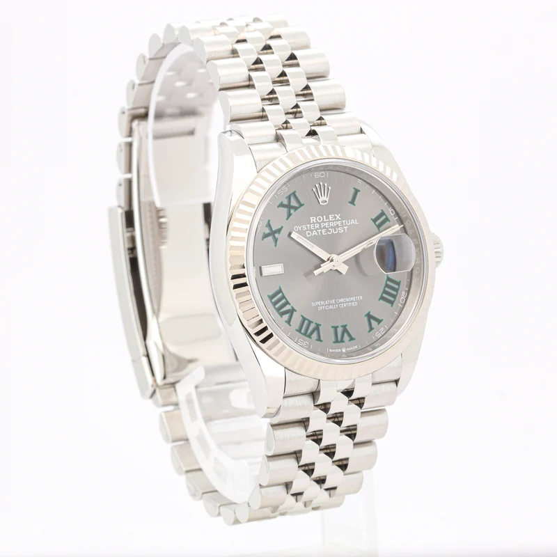 Rolex Datejust 36 126234 Wimbledon Dial Jubilee