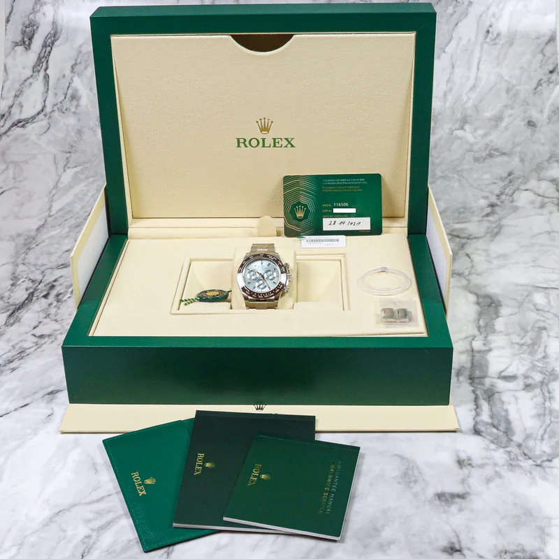 Rolex Daytona 116506 Platin Ice Blue Full Set