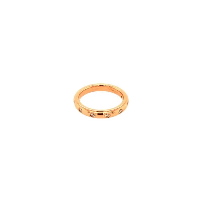 Ring Roségold 750 - 18 ct. mit Brillanten