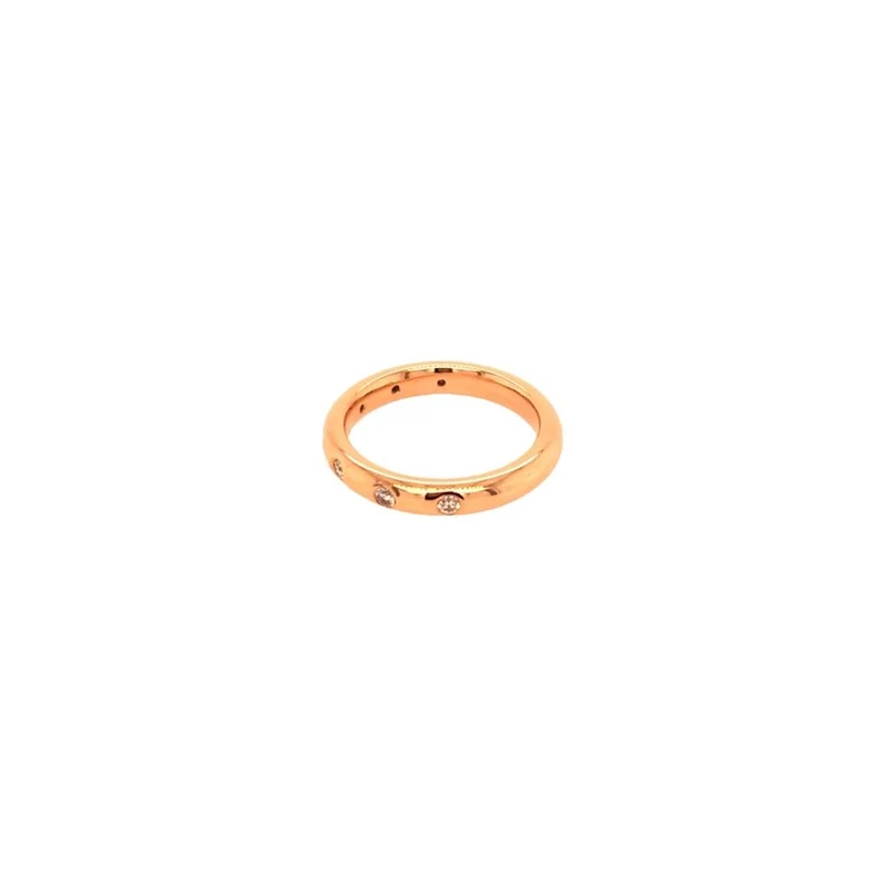 Ring Roségold 750 - 18 ct. mit Brillanten