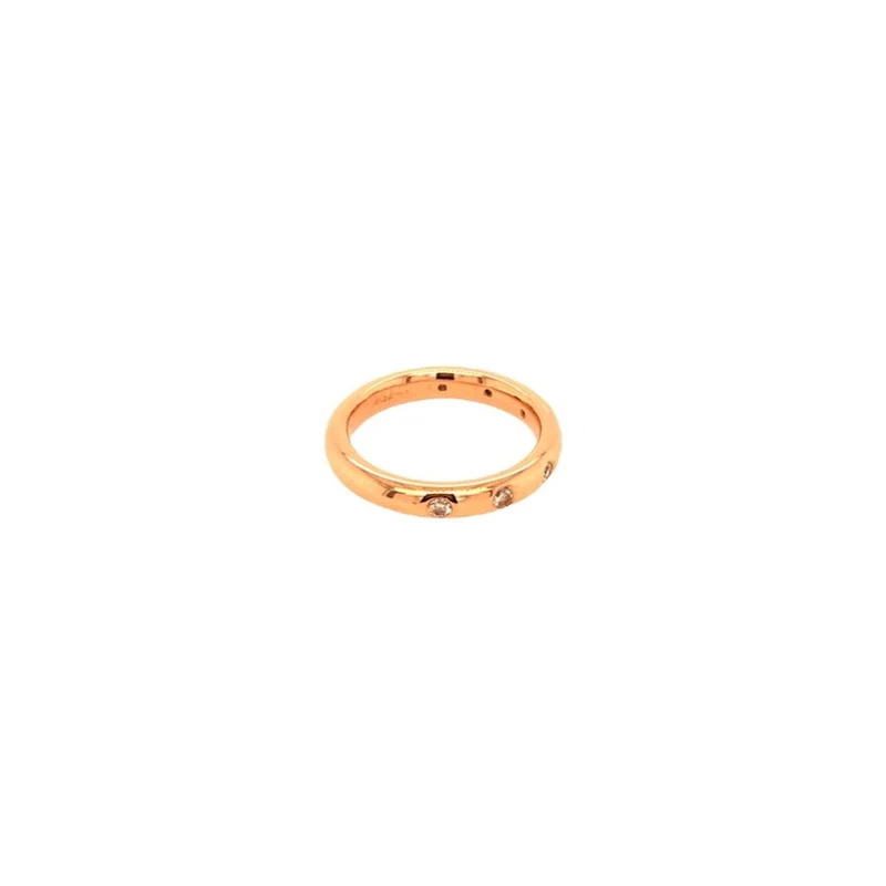 Ring Roségold 750 - 18 ct. mit Brillanten