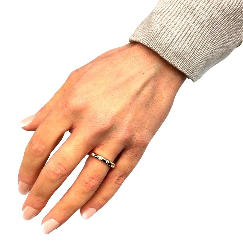 Ring Roségold 750 - 18 ct. mit Brillanten