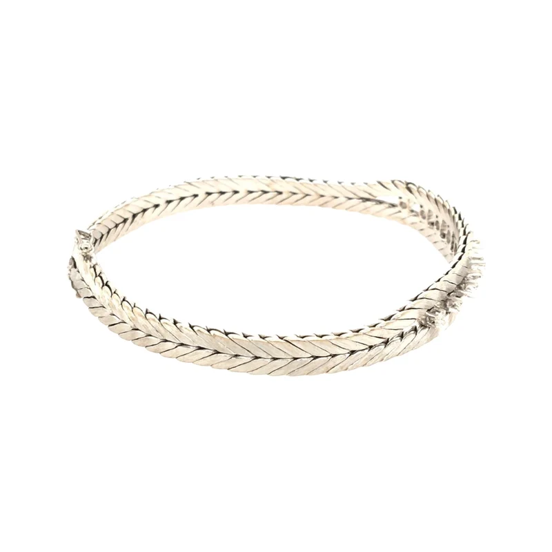 Armband Weißgold 585 - 14 ct. mit 9 Brillanten