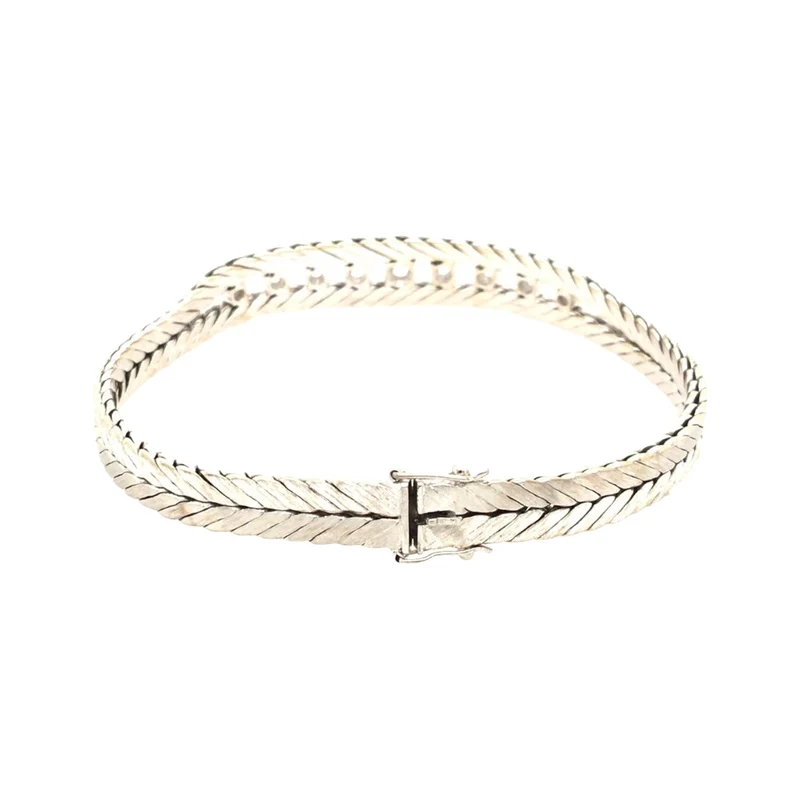 Armband Weißgold 585 - 14 ct. mit 9 Brillanten