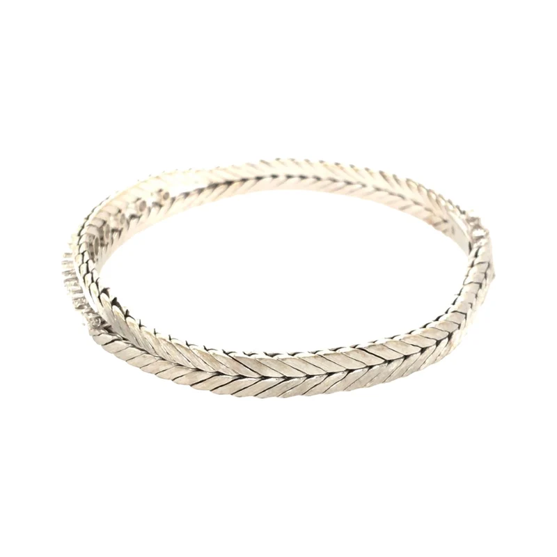 Armband Weißgold 585 - 14 ct. mit 9 Brillanten