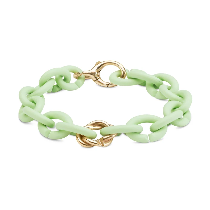 Mintgrüne Verbindung Armband