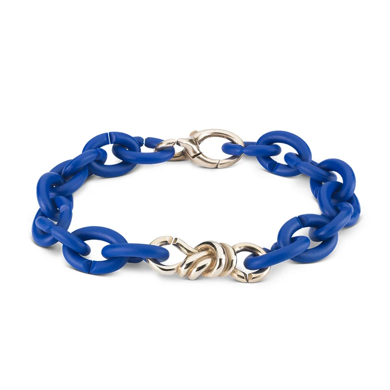 Blaue Verbindung Armband
