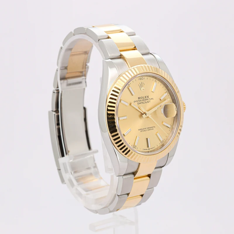 Rolex Datejust 41 126333 Stahl/Gold Champagner