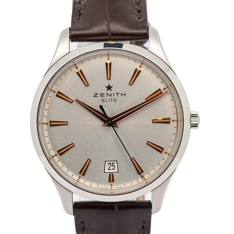 Zenith Captain Central Second Elite 40mm Edelstahl 03.2020.670