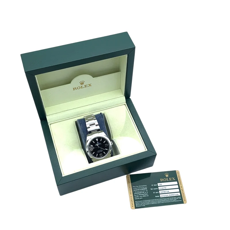 Rolex Explorer 39mm Stahl