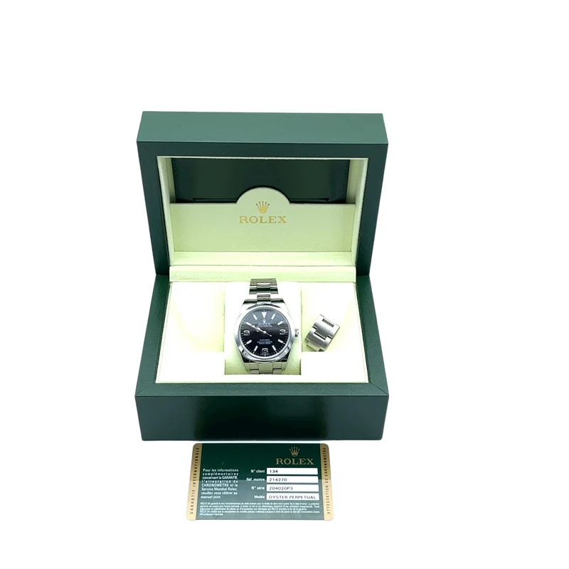 Rolex Explorer 39mm Stahl