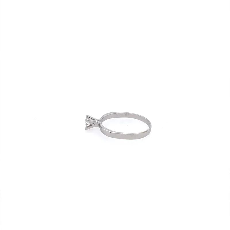Solitär Ring Weißgold 585 - 14 ct. mit Brillant 0,28 ct.