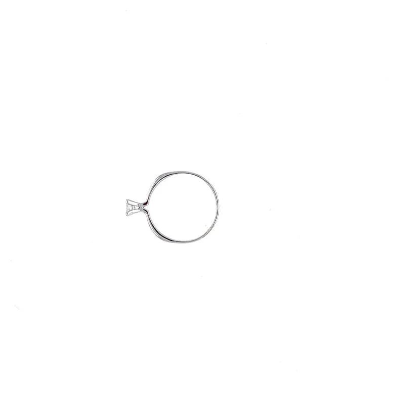 Solitär Ring Weißgold 585 - 14 ct. mit Brillant 0,28 ct.
